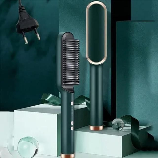 Premium Ceramic Hair Straightening Brush