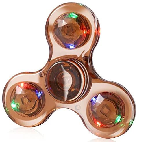 Colorful Glow LED Fidget Spinner Toy