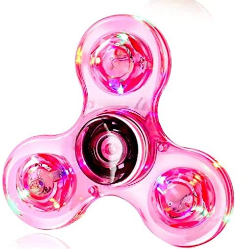 Colorful Glow LED Fidget Spinner Toy