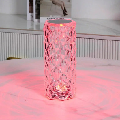 Stylish Glass Desk Lamp with Sensor Switch