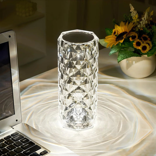 Stylish Glass Desk Lamp with Sensor Switch - Befez