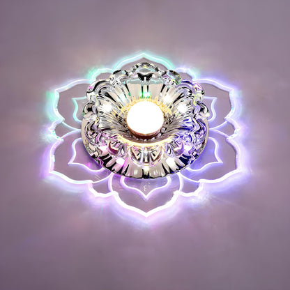 Luxurious Crystal LED Ceiling Light Fixture