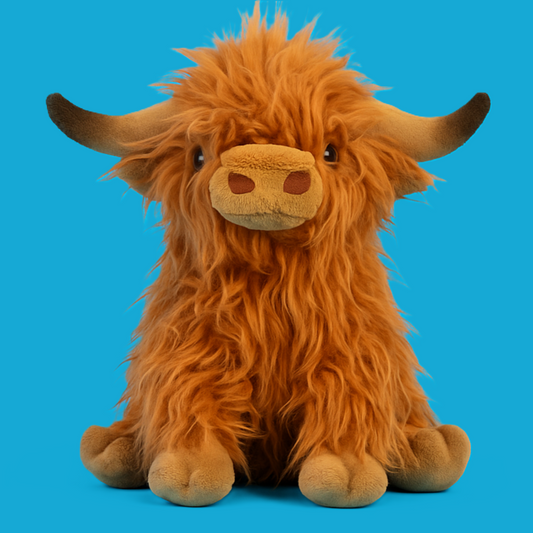Soft Highland Cow Stuffed Animal Toy - Befez