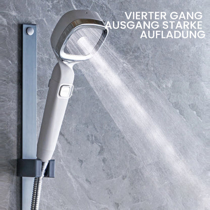 Powerful Handheld Shower with 4 Spray Settings