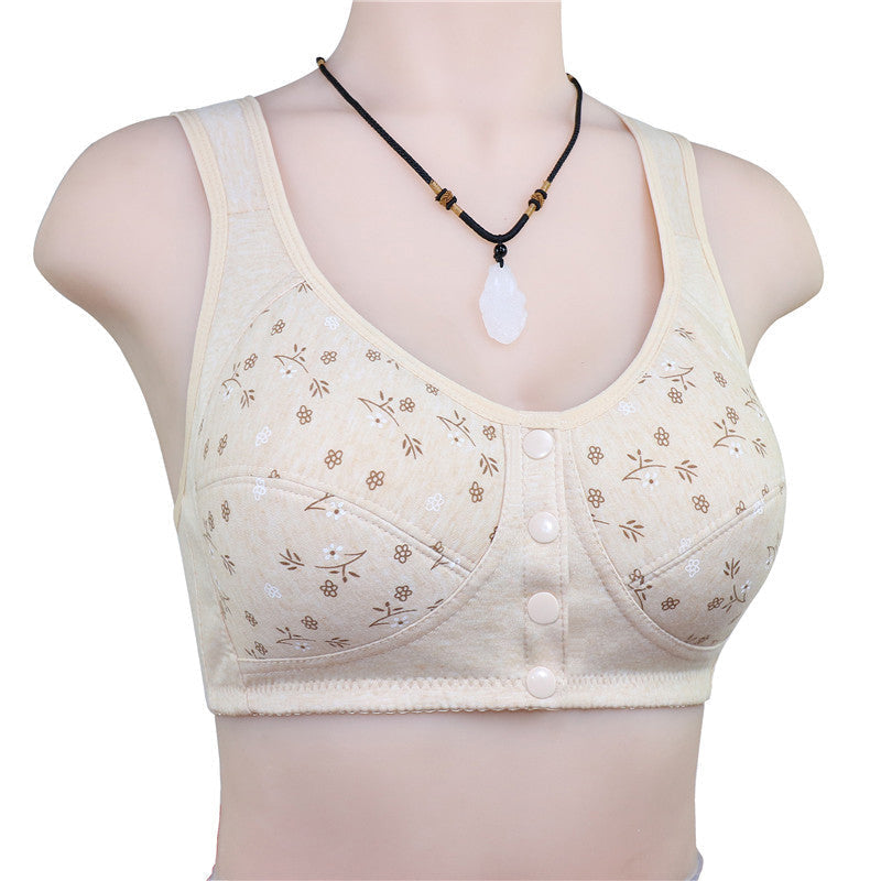Soft Front Closure Supportive Bra