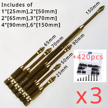 Strong Magnetic Screwdriver Bit Set