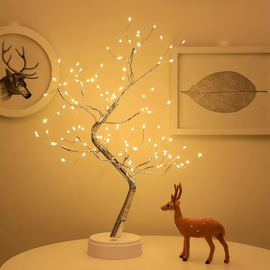 Stylish Mini LED Desk Tree Lamp - Befez