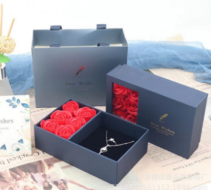 Befez | Elegant Diamond Good Luck Necklace