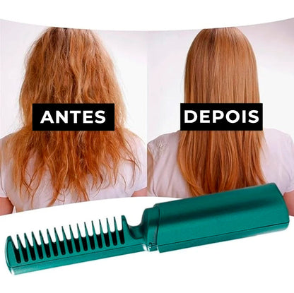 Glatzza Mini Hair Brush for Frizz Free Styling