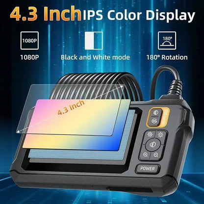 Pro Commercial Inspection Camera - 1080p HD 4.3 Inch Screen