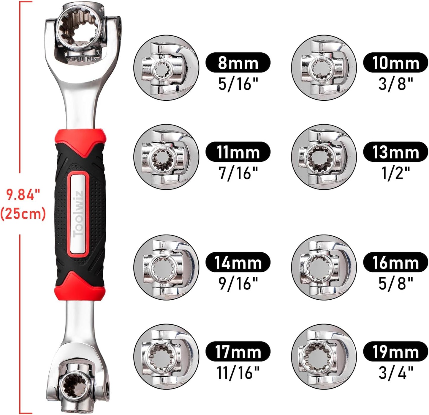 Befez Heavy Duty Power Wrench Set