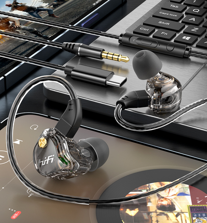 Comfy In-ear Earbuds with Great Sound and Ergonomic Fit