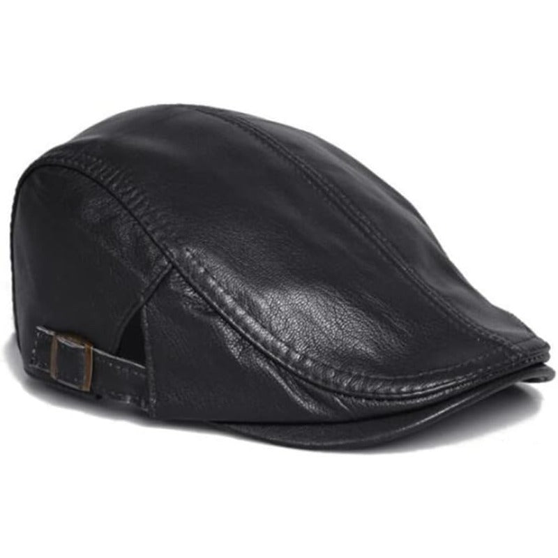 Vintage Genuine Leather Hat