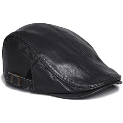 Vintage Genuine Leather Hat
