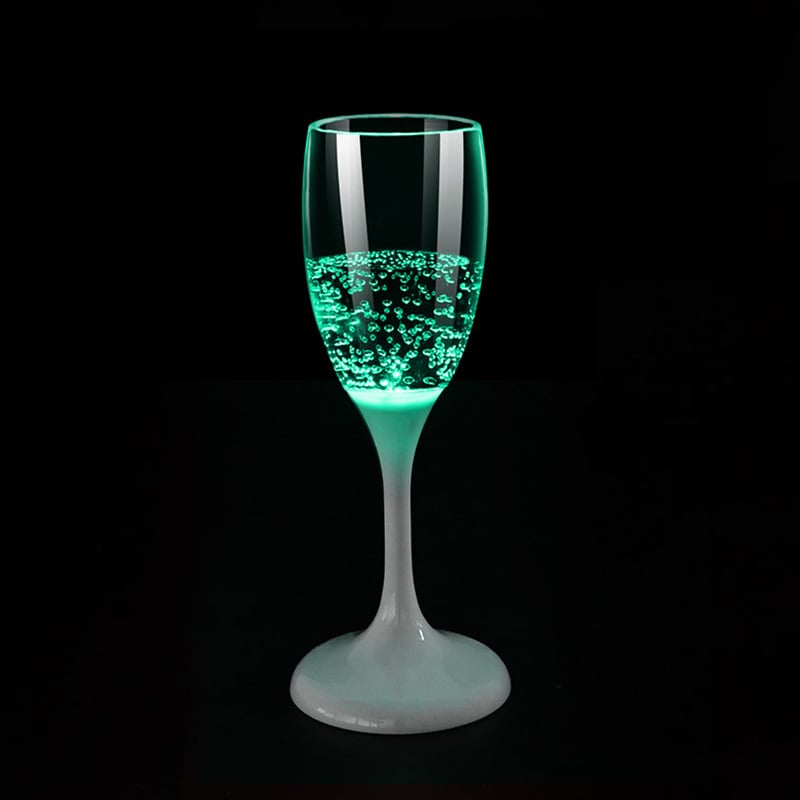 Colorful LED Wine Cups | 6 Color Changing Party Glasses