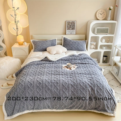Cozy Plush Winter Throw Blanket