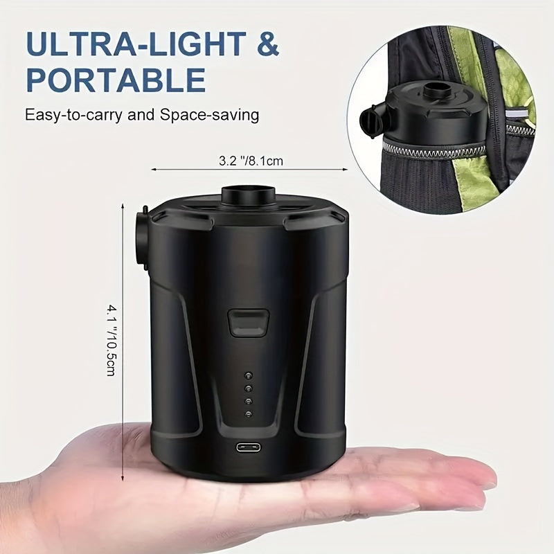 Portable Air Pump for On-The-Go Inflation