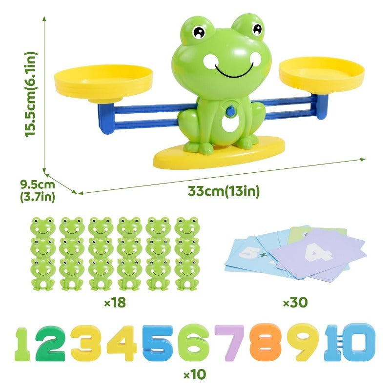 Colorful Learning Frog Balance Game Toy