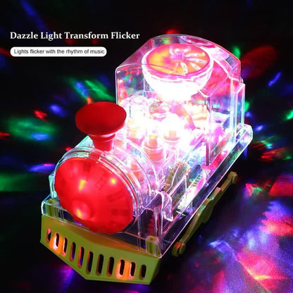 Clear Toy Train Set for Kids