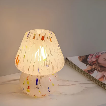 Unique Artisan Glass Table Lamp