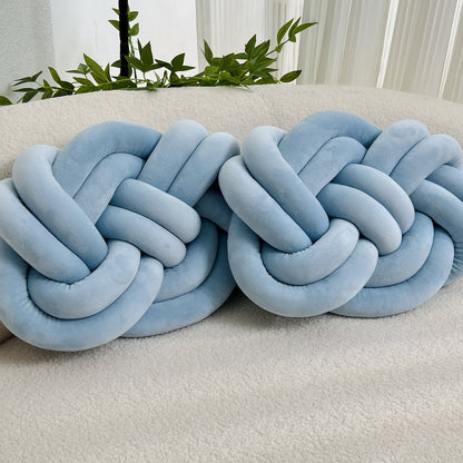 Soft Plush Pillow Set with 2 Decorative Cushions