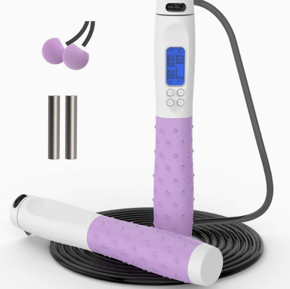 Smart Jump Rope with Calorie Tracker and Fitness Timer