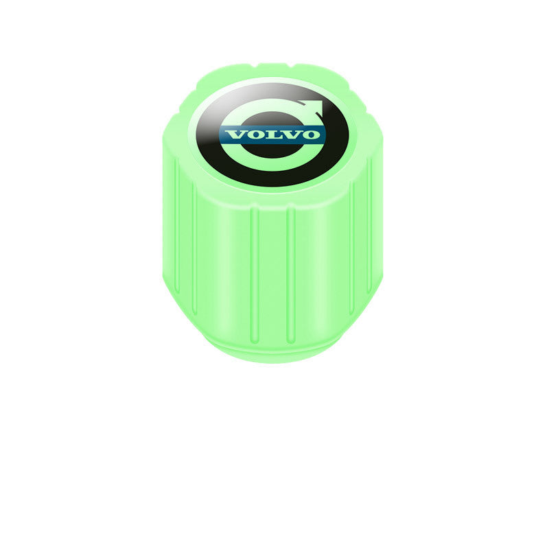 Bright Green LED Tire Valve Stem Caps 20 Pack
