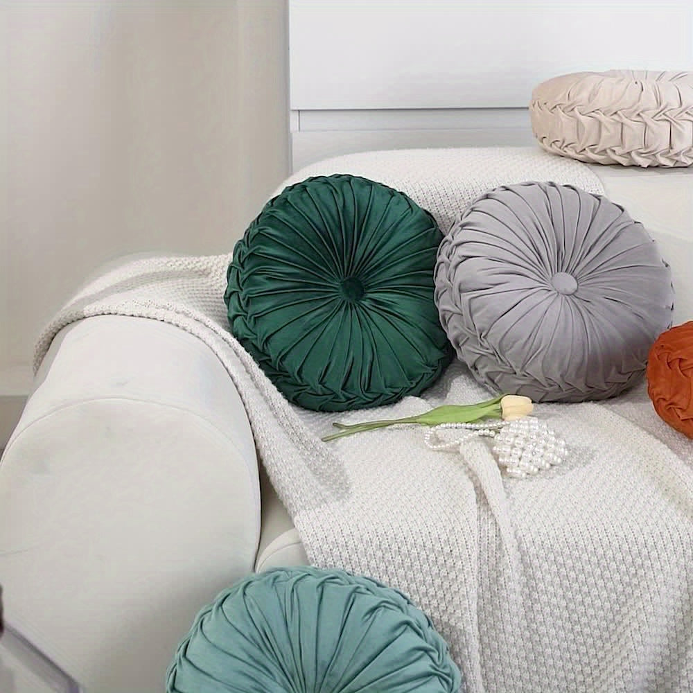Soft Velvet Pumpkin Throw Pillow Cushion