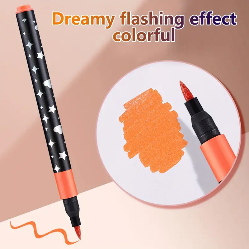 Vibrant Metal Art Lamp