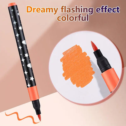 Vibrant Metal Art Lamp