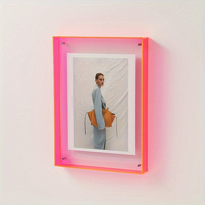 Simple Clear Picture Frame for Home Decor