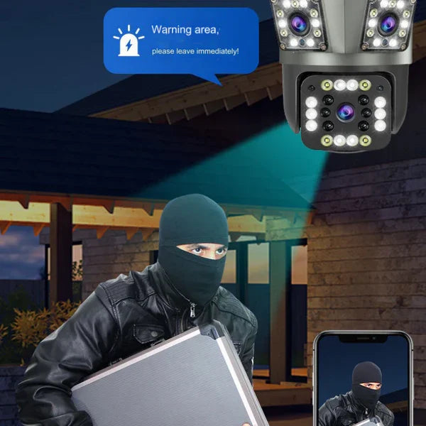 Weatherproof 3MP Wireless IP Security Surveillance Camera