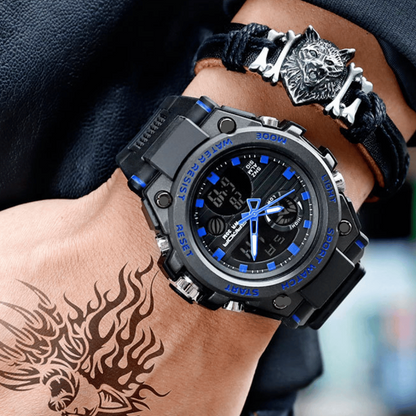 Waterproof LED Sports Watch for Men