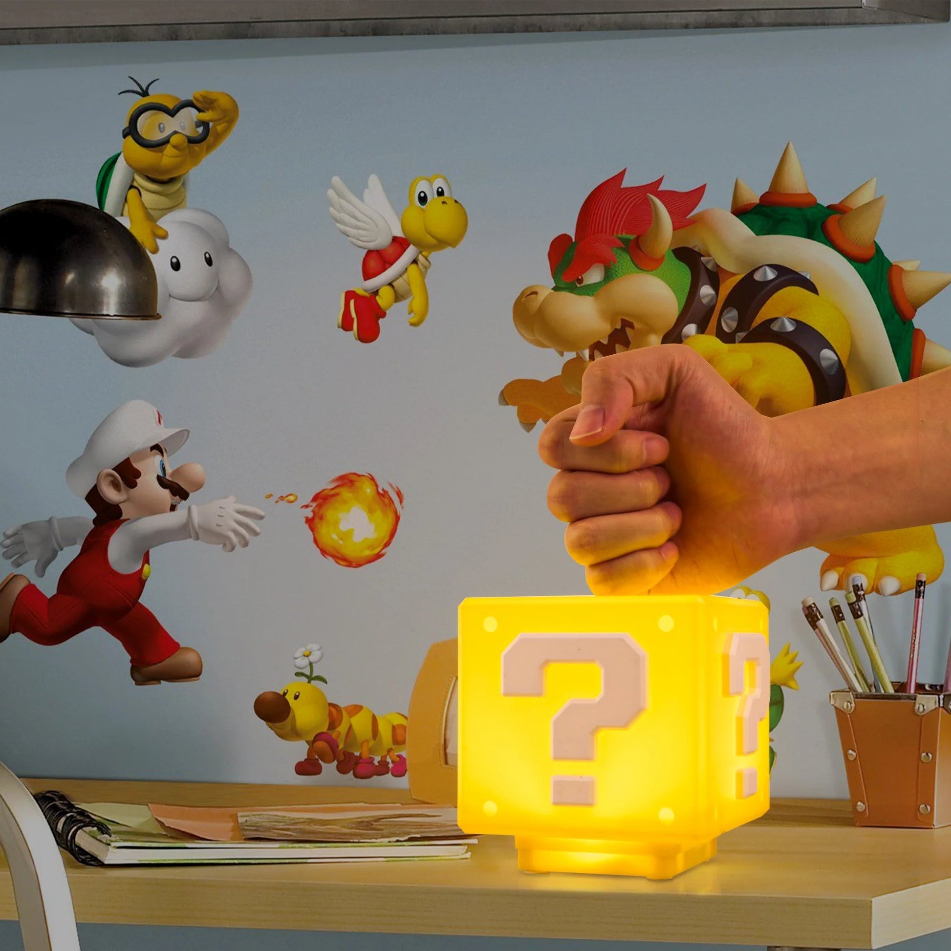 Fun Mario Night Light Block - Befez