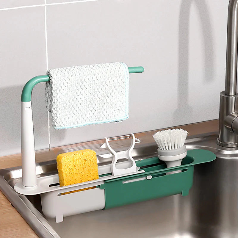 Space Saving Over Sink Storage Rack