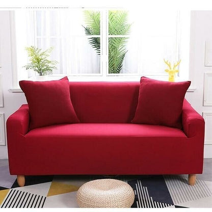 Befez | Elastic Sofa Slipcover - Solid Color