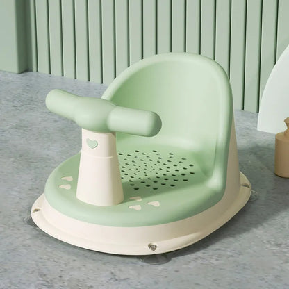 Secure Baby Bathtub Chair with Grip Handle