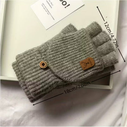 Befez | Men's Thermal Fingerless Gloves - Insulated and Cozy