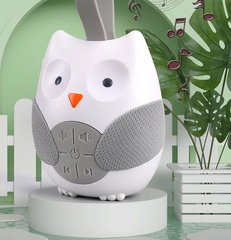 Soothing White Noise Owl for Baby Sleep