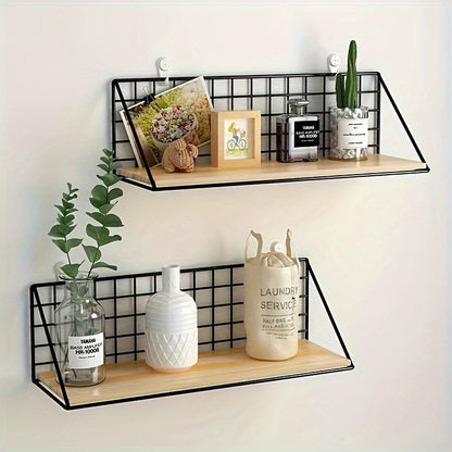 Sleek Metal Wall Shelf - Befez