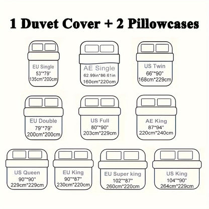 Cozy Soft Plush Duvet Cover Set with Zipper