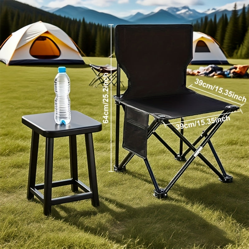 Compact Outdoor Patio Set with 2 Chairs and Table