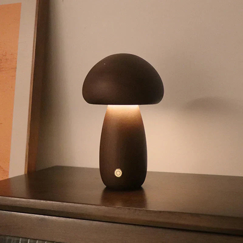Warm Wood LED Bedside Nightlight