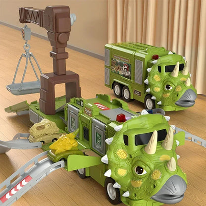 Fun Folding Dino Toy Car