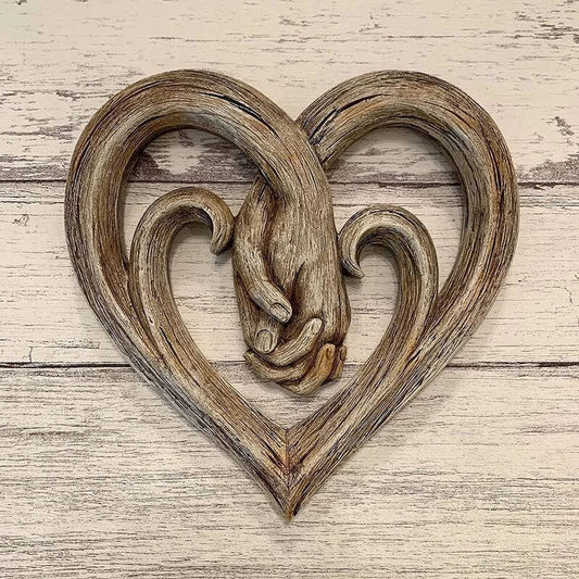 Rustic Wood Love Wall Art - Befez