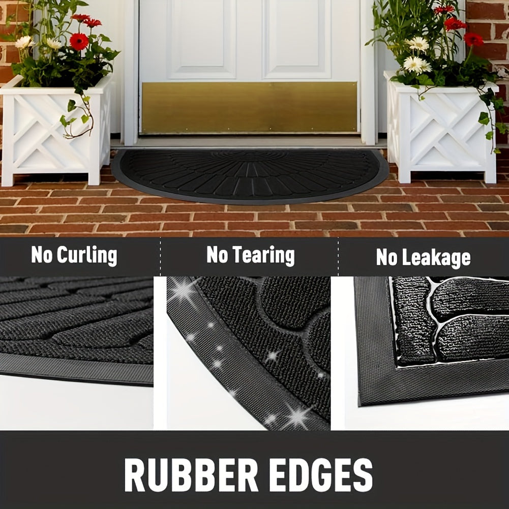 Eco Friendly Waterproof Door Mat Non Slip Indoor Outdoor