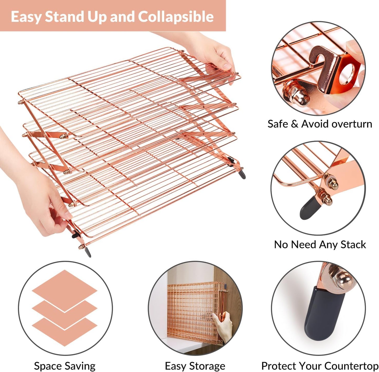 Compact Fast Cooling Baking Rack