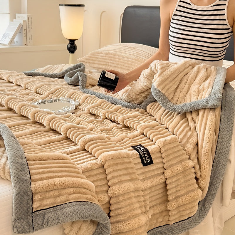 Cozy Fleece Throw Blanket for Warmth and Comfort