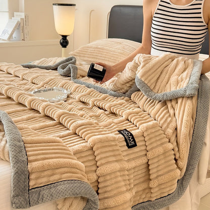 Cozy Fleece Throw Blanket for Warmth and Comfort