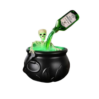 Spooky Glass Haunted Lantern Decoration
